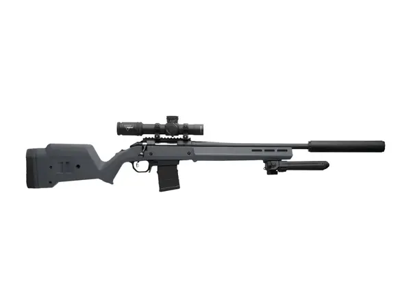 Hunter American Stock STANAG Magazine Well Gray