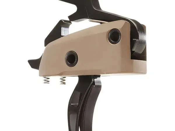 AR-15 ICONIC Trigger Drop-In Two Stage 3lbs FDE