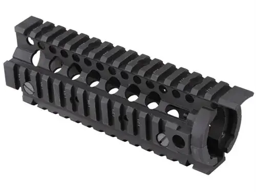 AR-15 7" Omega Rail Picatinny Quad Rail Black