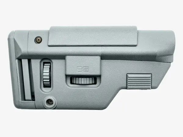 AR-15 Precision Stock Collapsible Gray- Long