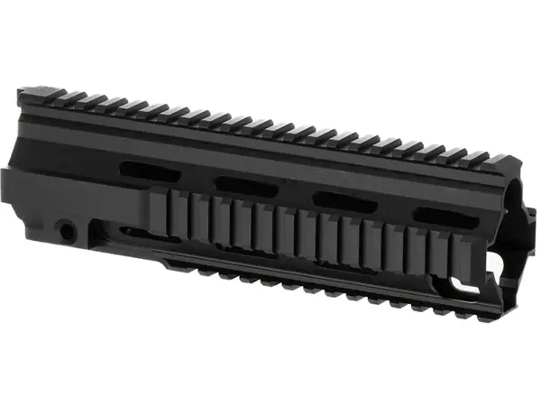 BRN-4 Quad Rail Handguard, 9", Black