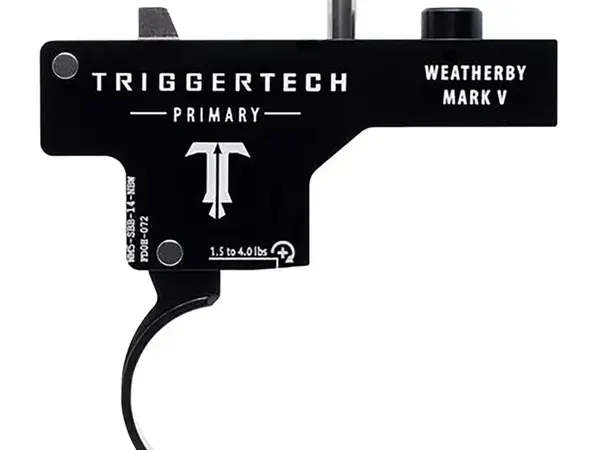 Weatherby Mark V Primary Curved Black