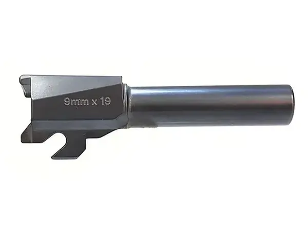 9mm Luger 3.6” Non-Threaded LCI Steel BBL Black