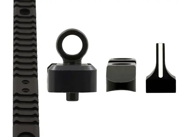 Optic Mounting Rail & Ghost Ring Sight Set For Rossi