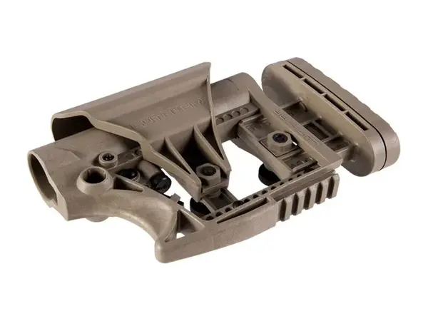 AR-15 Stock Assembly Adjustable Carbine Length FDE