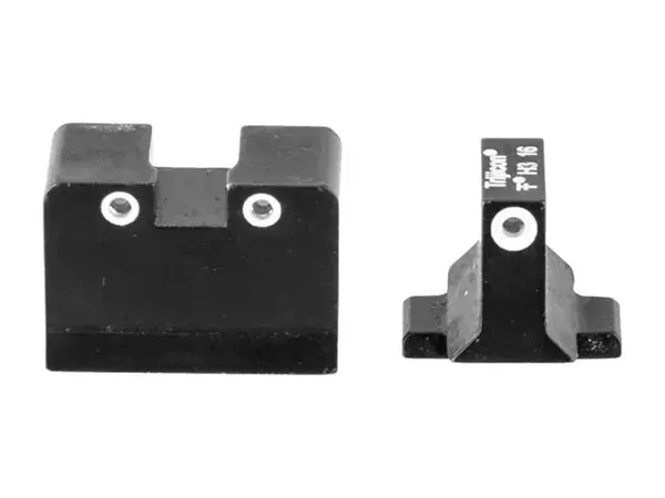 Night Sight Set, White Front & Rear, Sig Sauer 9mm/357SIG