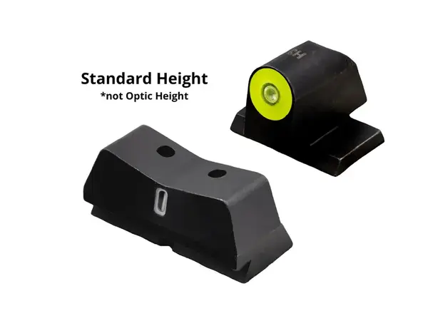 DXT 2 Big Dot Optic Ready For S&W M&P Full/Compact Yellow