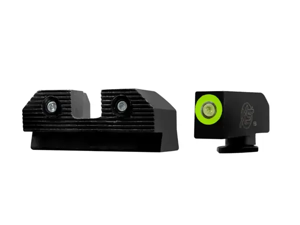 R3d 2.0  Standard Height Night Sights Glock 20/30S/41 Green