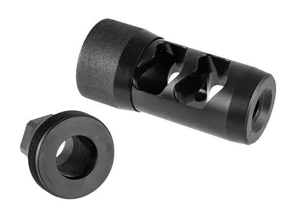 9mm HELLFIRE 2P Muzzle Brake, Black