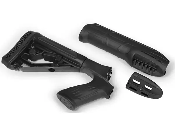 EX Performance Adj Stock & Forend for Mossbrg 500/590/88 BLK
