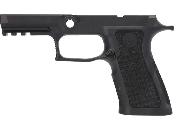 LXG Grip Module Laser Engraved  P320XCarry 3.9" 9/40/357 BlK