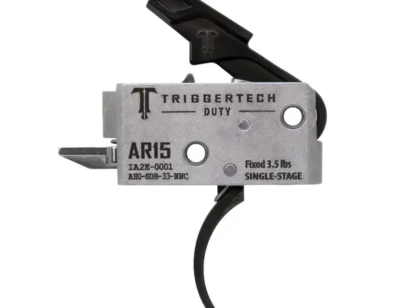 AR-15 Duty Single-Stage 3.5lbs Curved Trigger