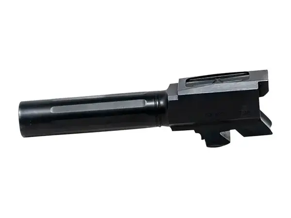 Match 9mm Non-Thread Straight BBL for Glock 43/43X Black