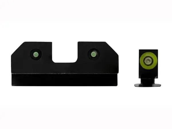 R3D Night Sights For Glock 17/19/22/24/26/27/31/36/38 Green