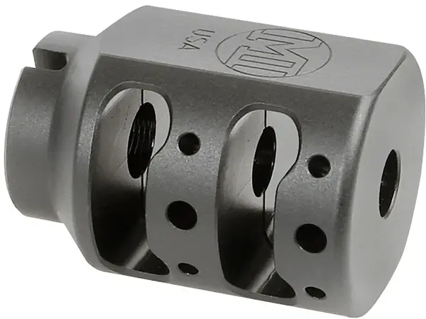 Alpha Tank Brake - Black Nitride - 1/2x28-9mm