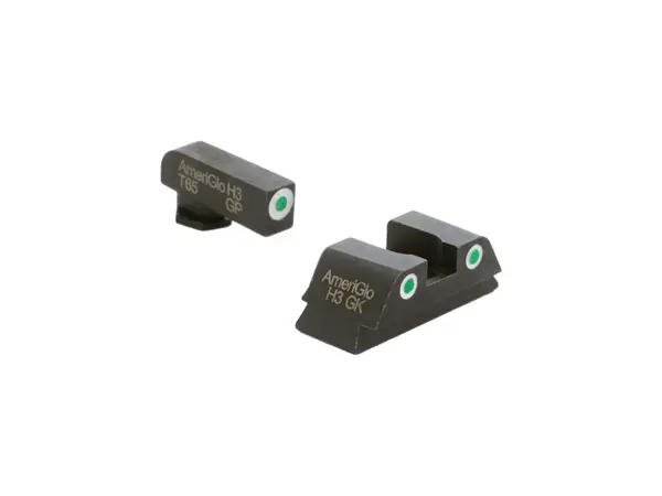 Classic Tritium Sight Set for Glock 42,43,43X,48 Black