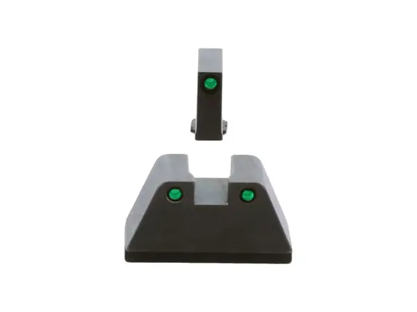 2XL Opt Comp 3Dot Sights Trit/Blk OL .350"F/.429"R for Glock