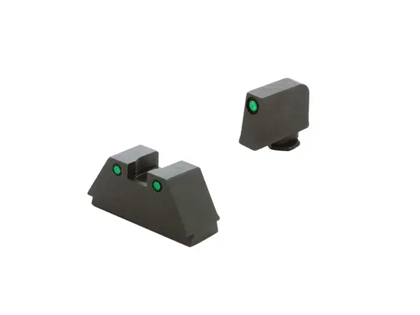 XL Opt Comp 3-Dot Sights Trit/Blk OL .315"F/.394"R for Glock