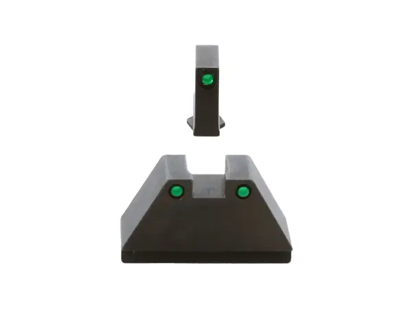 3XL Opt Comp 3Dot Sights Trit/Blk OL .365"F/.451"R for Glock