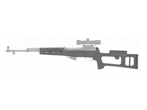SKS Strikeforce Stock Thumbhole Polymer BLK