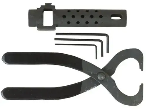 Muzzle Brake and Stabilizer 30 Caliber .595-32 SS Black