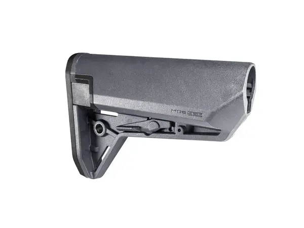 MOE SL-S Collapsible Mil-Spec Carbine Stock for AR-15 Gray