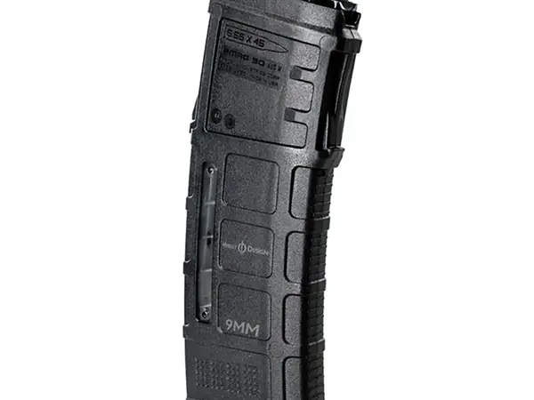 Magazine 30rd 9mm Luger for Steyr AUG Standard Stock Black