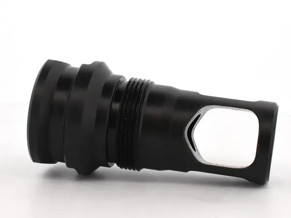PRS Muzzle Brake 0.375 3/4-20 Threads Square Shoulder Black