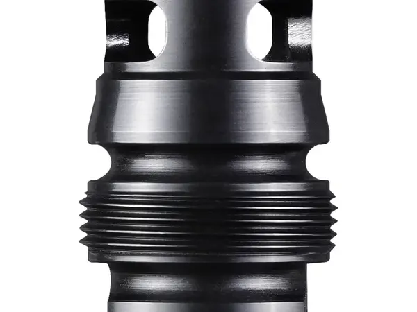 Xeno Mount Pistol Wee Brake 9mm 5/8"x24 Threads Black
