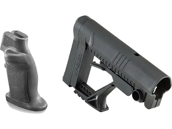 MBA-5 Buttstock & Chubby Grip Black