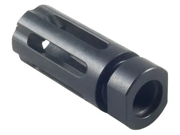 Extended Flash Suppressor 5.56mm/22 Cal 1/2-28 SS Nitride