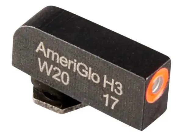 Pro-Glo Tritium Round Front Sight .220X.140 ORG for Glock~