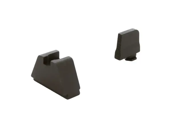 5XL Opt Comp Sights Serrated Front .407"F/.507"R for Glock