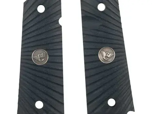 Fullsize, Blk G10, Starburst Grips