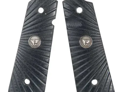 Fullsize, Blk G10, Starburst, Flat Grip