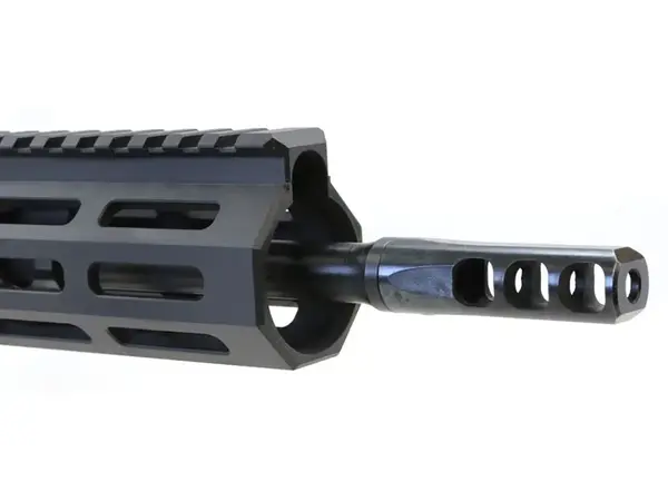 SLIM 5.56 NATO 3-Port Muzzle Brake .620 1/2"-28 Threads BLK