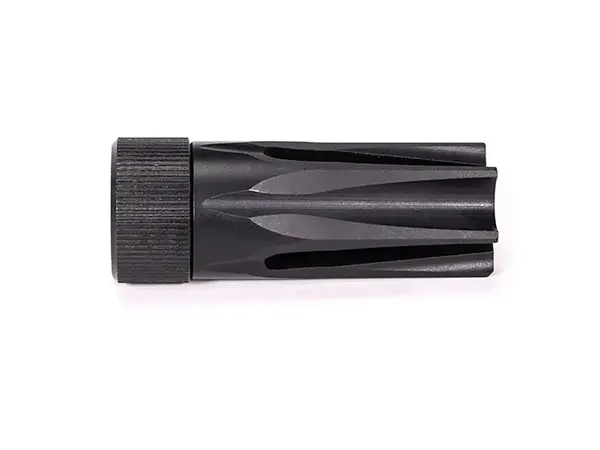MuzzLok 7.62x39 Ported Flash Hider Nitride Black