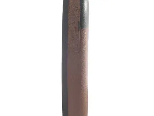 1.00" Medium Brown Leather Face