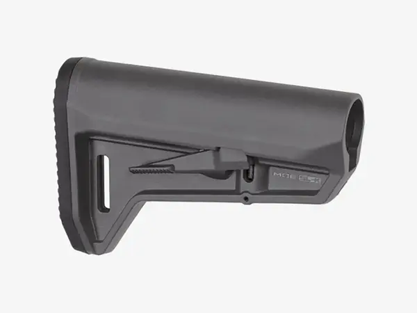 MOE SL-K Collapsible Mil-Spec Carbine Stock for AR-15 Gray