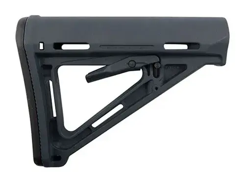 MOE Collapsible Mil-Spec Carbine Stock for AR-15 Gray
