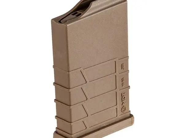 308 Short Action AICS 10rd Polymer Magazine, FDE