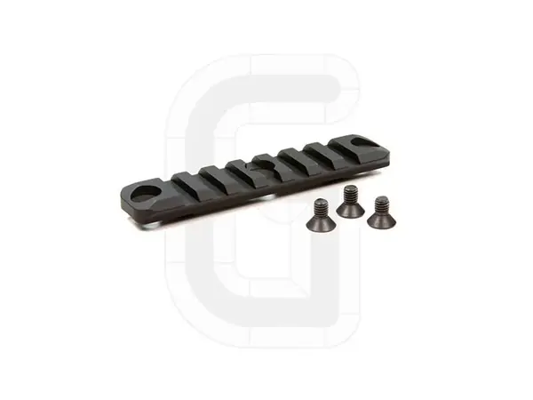 HK SMR 3-Hole 7-Slot Accessory Rail Black