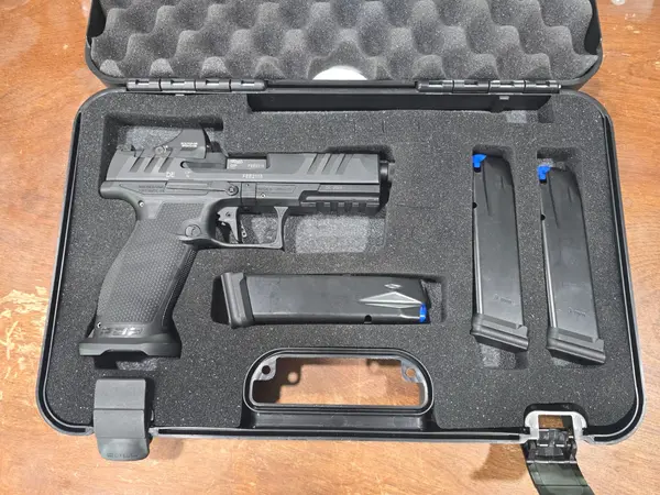 Walther PDP 5.1" 9mm Pro with Green Dot