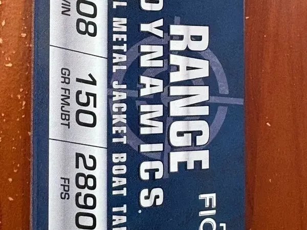 Range dynamics 308 cartridges